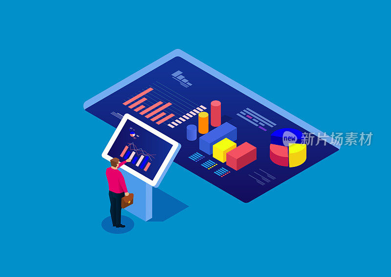 Isometric data visualization